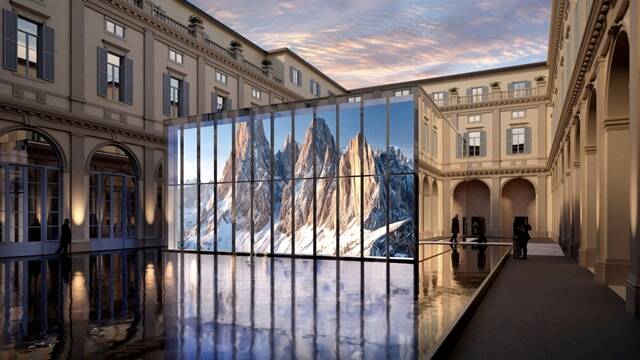 삼성전자는 올림픽·패럴림픽 기간 동안 밀라노의 역사적 건축물인 팔라초 세르벨로니에서 삼성 하우스를 운영한다. /삼성전자