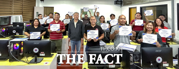한남대학교 아·태 국제협력사업단이 필리핀 실리만대학교에 AI디지털교육 시스템을 수출한다. /한남대학교