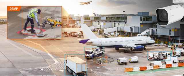 한화비전은 지난해 연결재무제표 기준 매출 1조7909억원, 영업이익 1623억원을 기록했다. 공항 내 작업자 움직임이나 물체 이동을 탐지·분석 하는 한화비전 AI 카메라. /한화비전