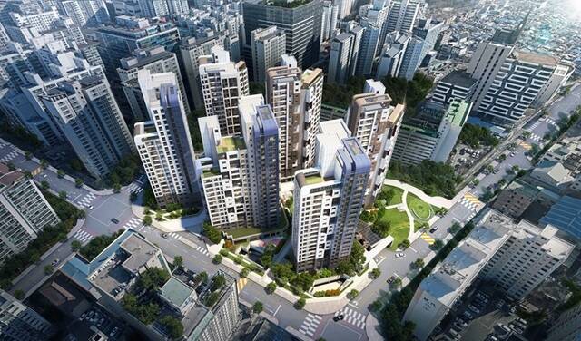 포스코이앤씨는 서울 영등포구 문래동 일대에 들어서는 더샵 프리엘라를 이달 공급할 예정이라고 5일 밝혔다. /포스코이앤씨