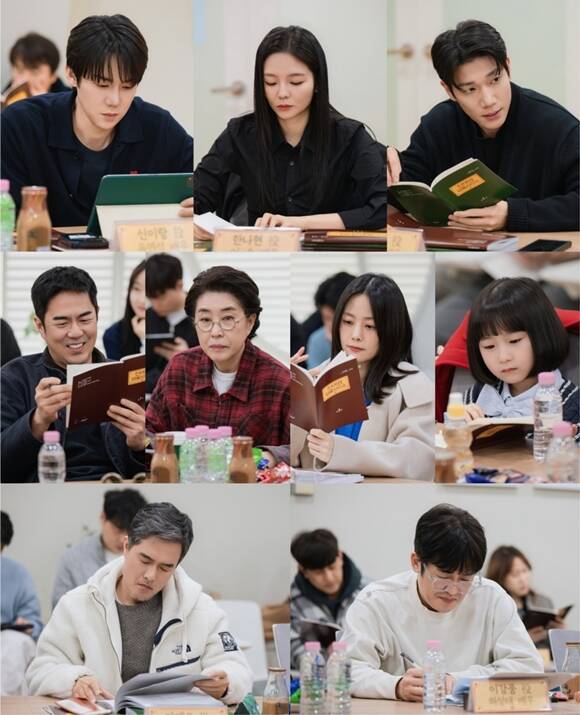 배우 유연석 이솜 김경남 이아린 허성태 정승길 전석호 김미경 손여은(왼쪽 위부터 시계방향)이 출연하는 신이랑 법률사무소는 오는 3월 13일 첫 방송한다. /SBS