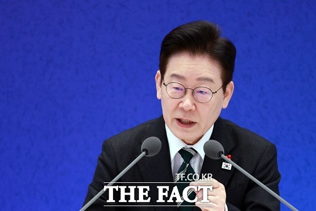 여론조사업체 한국갤럽이 6일 이재명 대통령 국정 지지율이 지난주보다 2%포인트 하락한 58%를 기록했다고 발표했다. /청와대