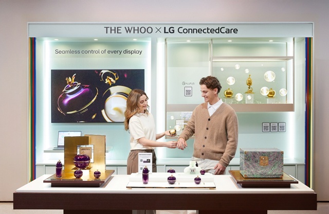 LG생활건강은 ISE 2026에서 더후를 소개했다. /LG생활건강