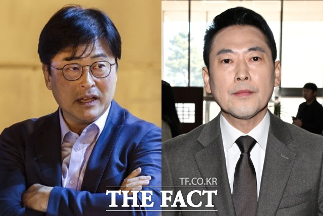 김종혁 전 국민의힘 최고위원(왼쪽), 장동혁 국민의힘 대표. / 뉴시스