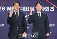  기념촬영하는 조계현-류지현 [포토]