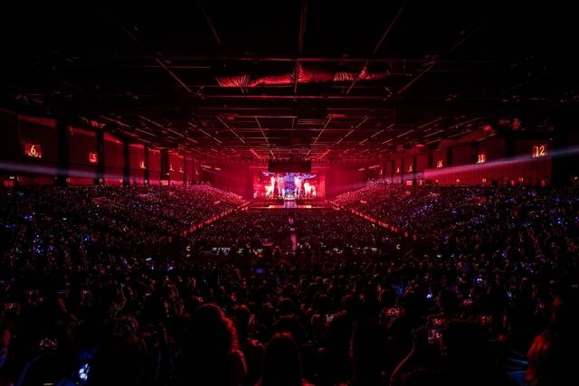 그룹 에스파가 7일과 8일 홍콩 아시아월드 아레나에서 2025 aespa LIVE TOUR -SYNK : aeXIS LINE을 개최하고 팬과 만났다./SM엔터테인먼트