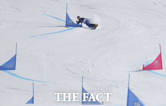 결승 치르는 김상겸.