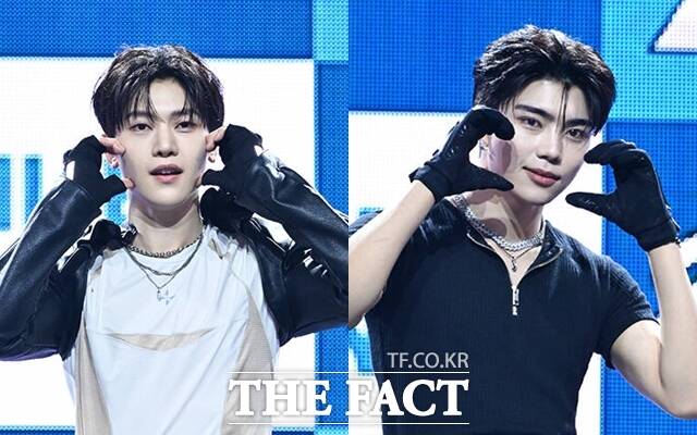 가수 석매튜(왼쪽)와 박건욱이 그룹 제로베이스원의 매니지먼트를 담당했던 소속사 웨이크원과 전속계약을 체결했다. /더팩트 DB