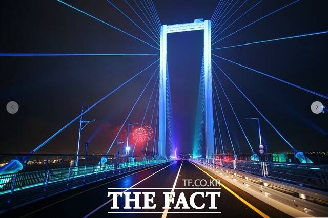 1월 5일 개통한 청라하늘대교(제3연륙교). /더팩트 DB