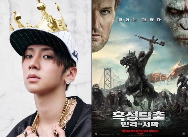 남성모는 혹성탈출 리부트 시리즈 두 번째 작품 반격의 서막을 추천영화로 골랐다./그레이트엠엔터테인먼트, 20세기 폭스 코리아