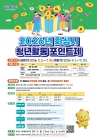  화성시, 청년활동포인트제 시행…연간 최대 15만 포인트 지급