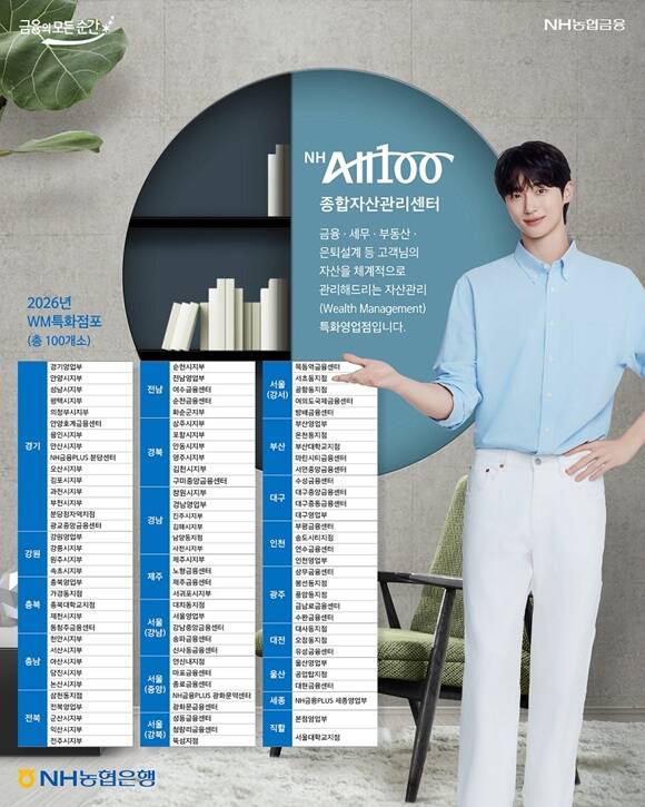 NH농협은행이 자산관리 특화를 위해 NHAll100종합자산관리센터를 강화하고 있다. /NH농협은