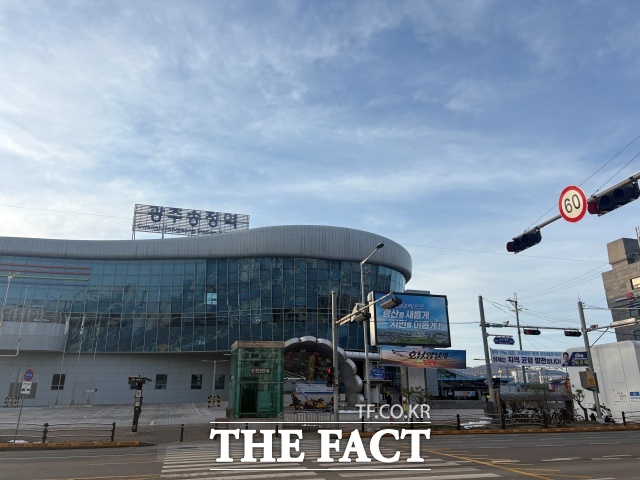 설 연휴를 일주일여 앞둔 지난 10일 광주 광산구 광주송정역 앞 모습. /김수민 기자