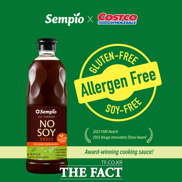 샘표가 대두 대신 완두를 발효해 만든 완두간장을 앞세워 미국 캘리포니아 코스트코 45개 매장에 입점하며 글로벌 시장 내 K푸드의 저변을 확대하고 있다. /샘표