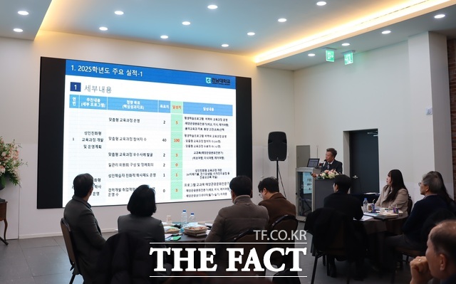 국립순천대학교가 RISE사업 평생교육 성과공유회를 개최하고 있다. /국립순천대학교