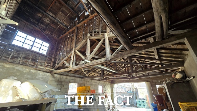 충남도 내 8번째 등록문화유산으로 지정된 예산 신암양조장 내부 모습. /충남도