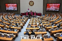  대정부질문 이틀째, 경제 분야 질의에 답하는 김민석 총리와 국무위원 [TF사진관]