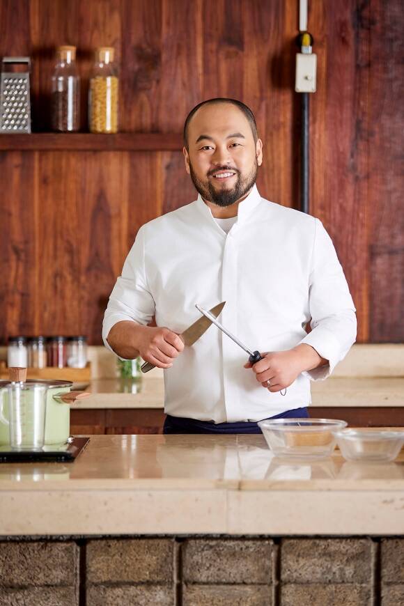 고기깡패 데이비드 리는 명절 요리 꿀팁으로 간장에 블랙트러플이라는 이색 조합을 추천했다. /티엠씨엔터