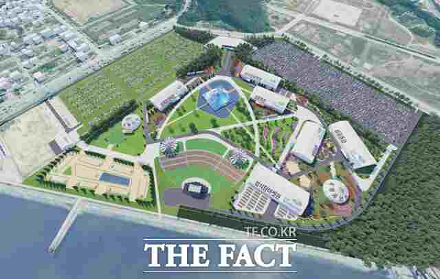 오는 9월 여수시 일원에서 열리는 2026 여수세계섬박람회 주행사장 조감도. /2026여수세계섬박람회조직위원회