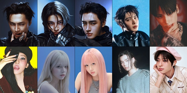 2026년 붉은 말의 해를 맞아 2002년생 말띠 스타 엔하이픈 제이 제이크 성훈, 투모로우바이투게더 태현 휴닝카이, NCT WISH 시온, 올데이 프로젝트 타잔, 아이브 가을, 엔믹스 릴리, 에스파 닝닝(왼쪽 위부터 시계 방향)의 신년운세를 알아보았다./빌리프랩, 빅히트뮤직, SM엔터테인먼트, 더블랙레이블, 스타쉽엔터테인먼트, JYP엔터테인먼트