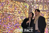  2026 롯데 루미나리에 '화려한 점등'[TF사진관]