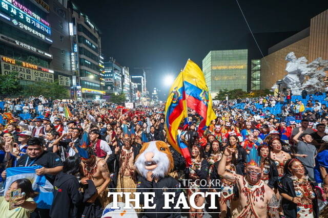지난해 열린 천안흥타령춤축제 2025 모습. /천안시