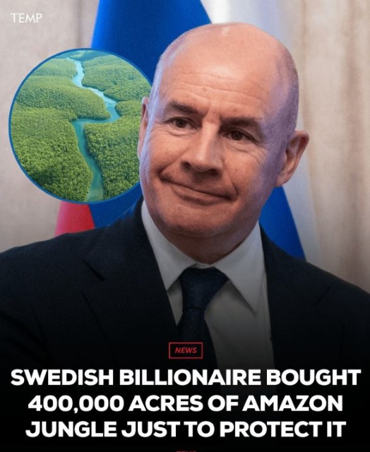 이번 IOC집행위원 선출에서 김재열 회장이 제친 요한 엘리아쉬 FIS 회장은 세계적으로 유명한 기업인다. 스웨덴 태생으로 주로 영국에서 기업가로 활동하고 있는 엘리아쉬 회장은 <더 타임>지 선정 2025 영국 부자순위 42위(약 8조5000억원)에 올랐고, 2005년에는 지구 환경 보호를 위해 아마존 숲을 사들여 화제가 되기도 했다. / 인스타그램 temp