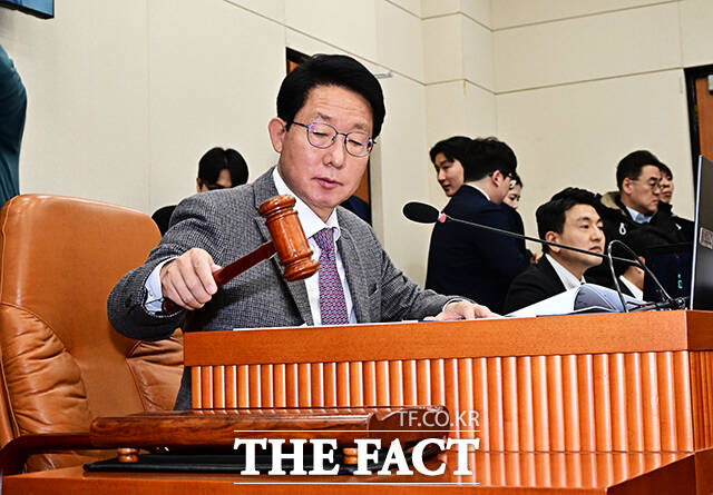 대미투자특별법 처리를 위한 특별위원회 위원장으로 선임된 김상훈 국민의힘 의원.