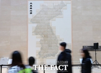 국중박에 펼쳐진 '대동여지도 22첩' [포토]