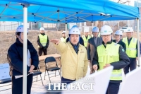  오산시, 경부선철도 횡단도로 개설공사 현장점검…