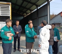 최민호 시장, 충광농원 AI 방역 긴급점검 나서