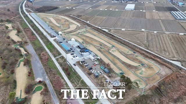 익산시 목천지구 파크골프장 전경. /익산시