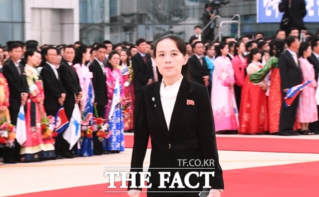 김여정 북한 노동당 부부장은 13일 정동영 통일부 장관의 무인기 사과와 관련해 