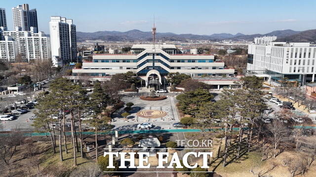 아산시청 전경. /아산시