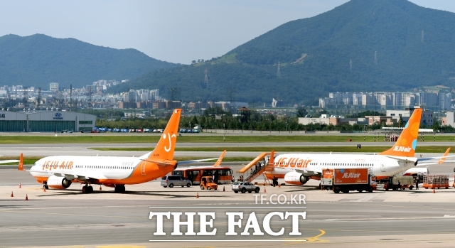 서울 강서구 김포공항 국내선 주기장. /더팩트 DB