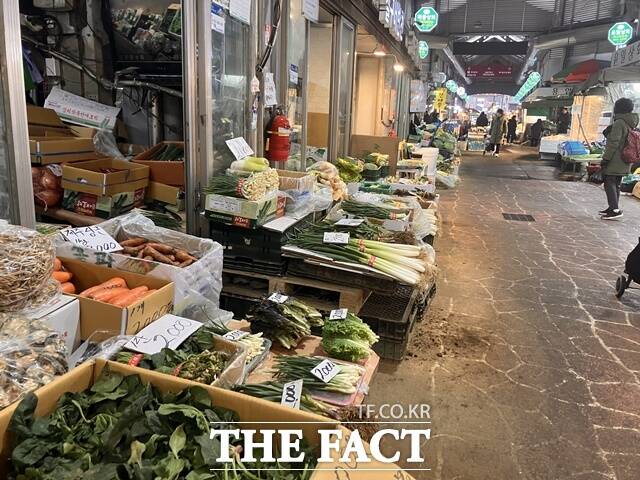 설 연휴를 나흘 앞둔 지난 10일 서울 서대문구 영천시장과 동대문구 청량리종합시장은 텅 빈 모습이었다. 시장 골목을 오가는 시민들은 30명 남짓에 불과했다. /이다빈 기자