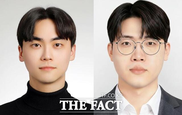 2026 가헌학술상 수상자로 선정된 금오공대 김군찬 학생(왼쪽)과 권순조 교수(오른쪽) /금오공대