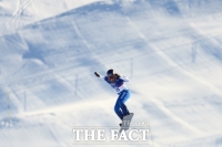  [동계올림픽] 한국 첫 스노보드 크로스 출전 우수빈, 16강 진출 실패