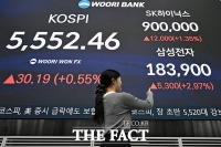  '삼성전자·하이닉스' 반도체주 초강세 [포토]