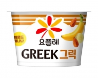  빙그레, 고단백 '요플레 그릭 아몬드바나나' 출시…1인 가구 겨냥