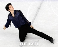  [동계올림픽] 피겨 차준환, 프리서 아쉬운 4회전 점프 실수…메달 '멀리'