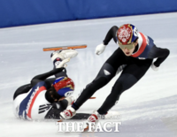  [동계올림픽] 쇼트트랙 남자 1500m 황대헌·신동민 준결승행 …임종언 탈락