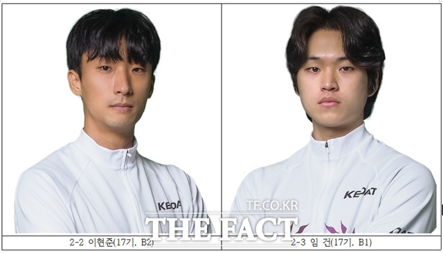 이현준(17기, B2) 임 건(17기, B1)