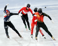  [동계올림픽] 황대헌·임종언, 남자 500m 예선 탈락