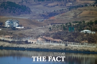  고요한 북한 대남확성기 [포토]