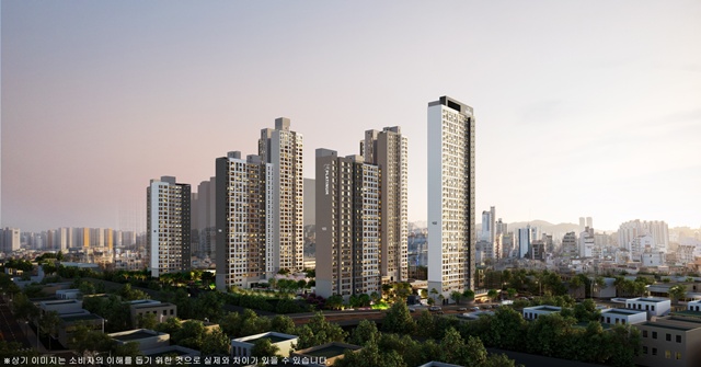 쌍용 더 플래티넘 온수역 견본주택이 20일 개관한다. 단지는 지하 3층~지상 최고 35층, 총 759세대 규모로 조성된다. 입주는 2028년 10월 예정이다. /쌍용건설