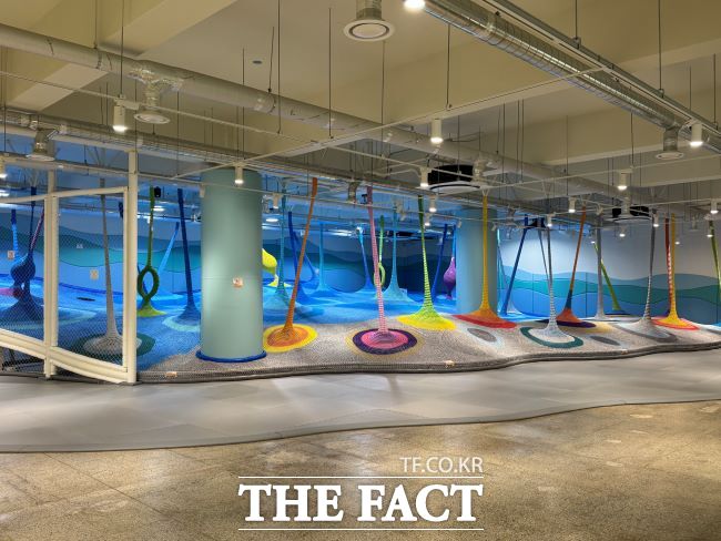 갯벌놀이터 내 그물놀이터 구간. /경기문화재단