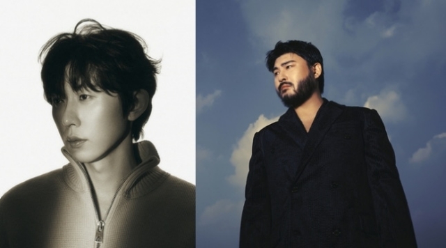 가수 코드 쿤스트(왼쪽)와 카더가든이 넷플릭스 새 예능 유명가수에겐 히트곡이 필요해에 프로듀서로 합류한다. /각 소속사