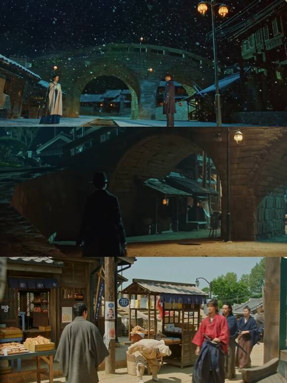 tvN 토일드라마 '미스터 션샤인'이 논산에 위치한 '선샤인 스튜디오'에서 촬영됐다. /방송 화면 캡처