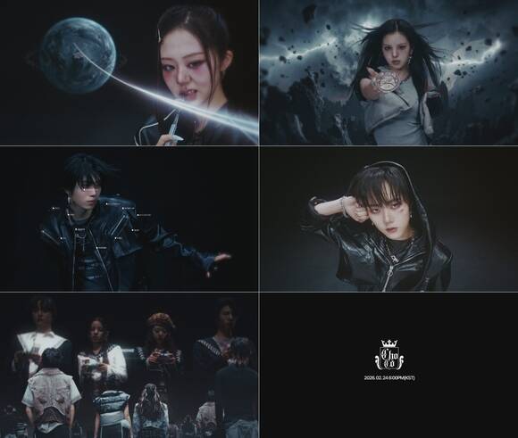 프로듀서 조Pd가 패밀리 앨범 ChoCo La Familia 더블 타이틀곡 GIMME의 뮤직비디오 티저를 공개했다./초코엔터테인먼트